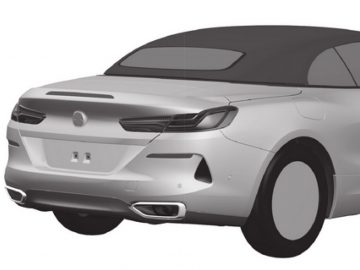 BMW 8 Serie Cabrio - Patentfoto