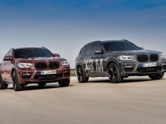 BMW X3 M en BMW X4 M - Prototypes