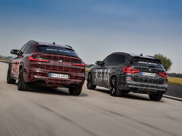 BMW X3 M en BMW X4 M - Prototypes