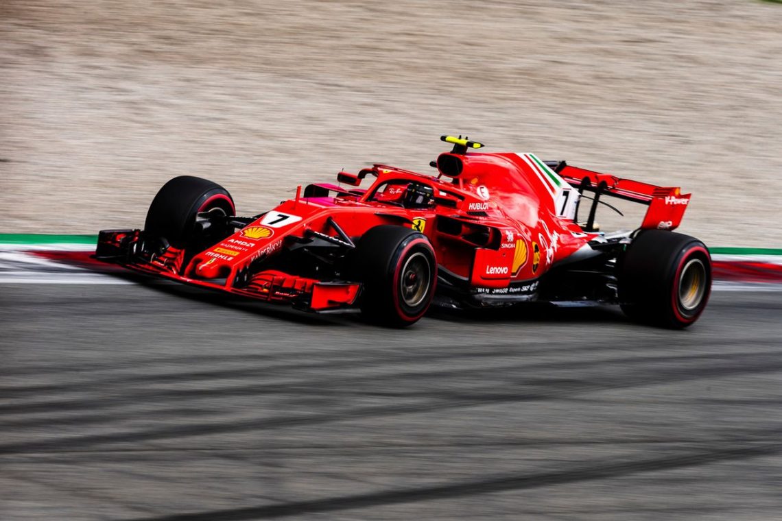 Kimi Raikonnen Ferrari Monza 2018