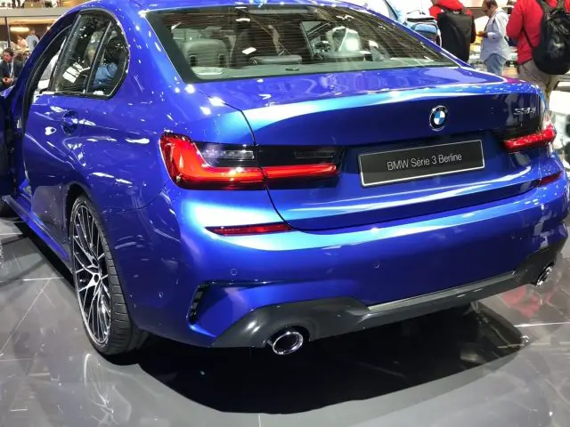 BMW 3 Serie Autosalon Parijs 2018