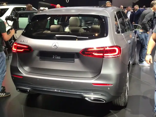 Mercedes-Benz B-Klasse - Autosalon Parijs 2018