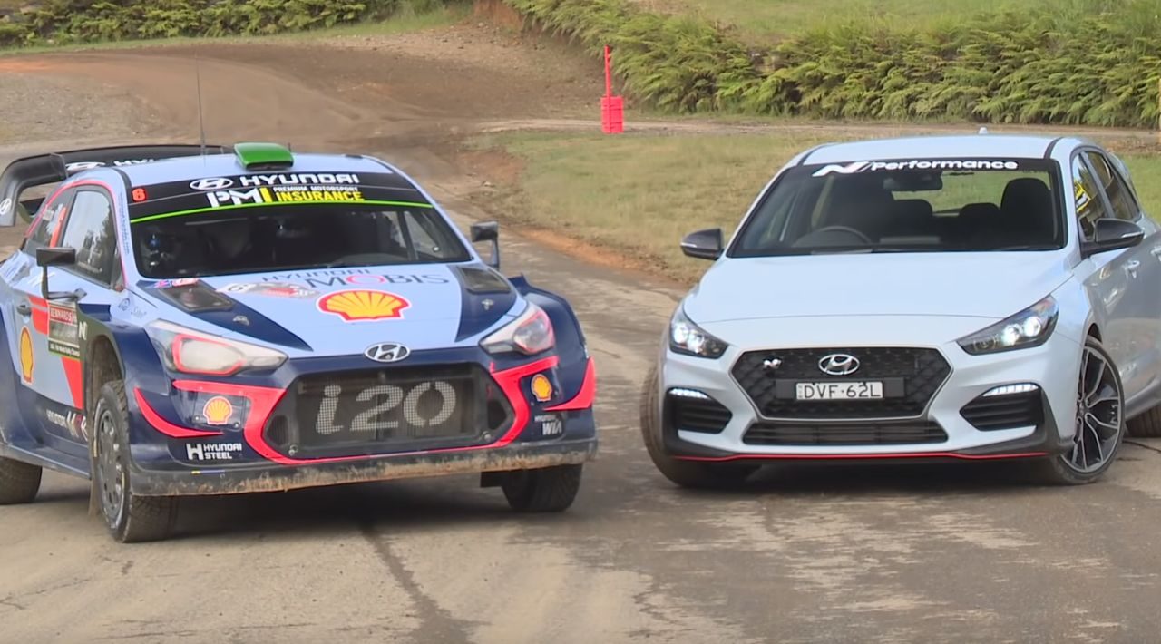 Hyundai Elantra versus Hyundai Ioniq versus Hyundai rallyauto.