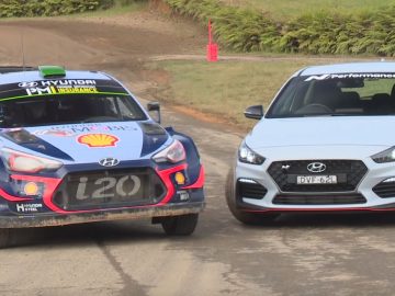 Hyundai Elantra versus Hyundai Ioniq versus Hyundai rallyauto.
