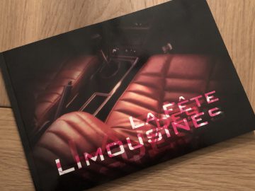 De omslag van een boek met het woord "Limousines" erop.
