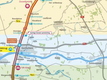 Trajectkaart A27 Houten-Hooipolder