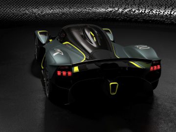 Aston Martin Valkyrie with AMR Track Performance Pack - Stirling Green and Lime livery