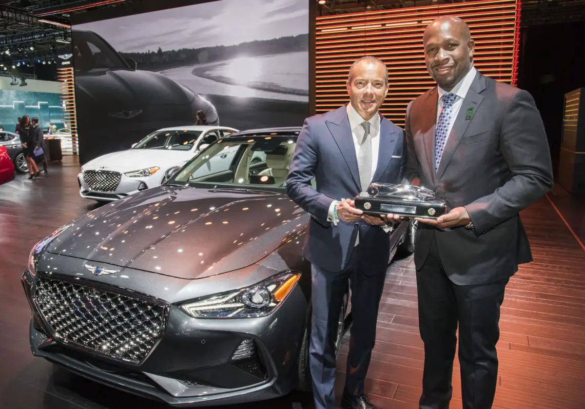Genesis G70 named 2019 Car of the Year