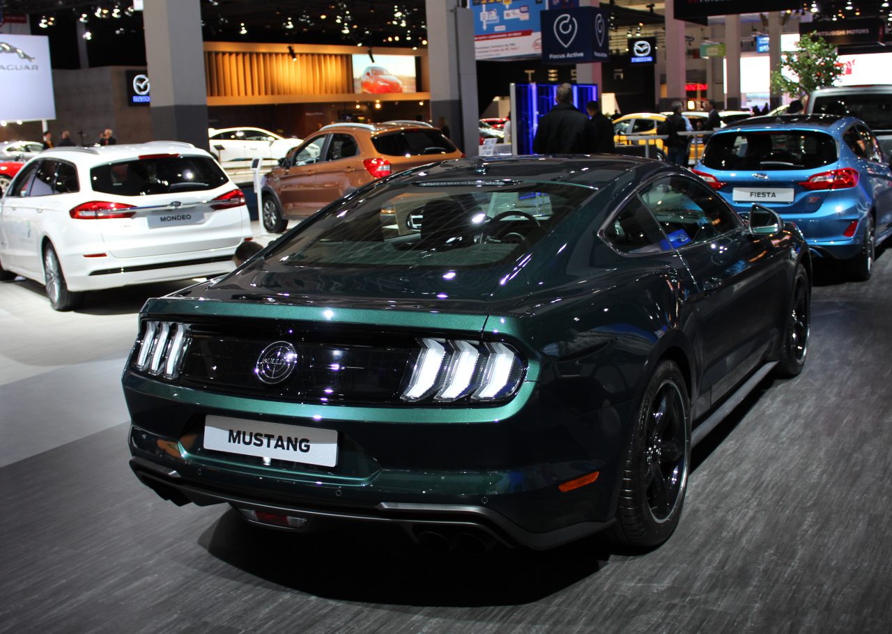 De Ford Mustang GT is te zien op het autosalon Het Autosalon 2019.