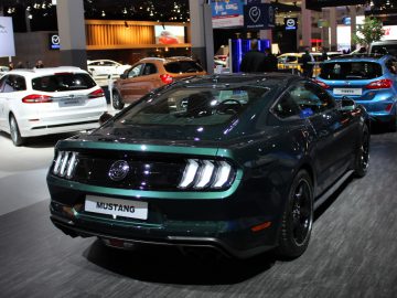 De Ford Mustang GT is te zien op het autosalon Het Autosalon 2019.