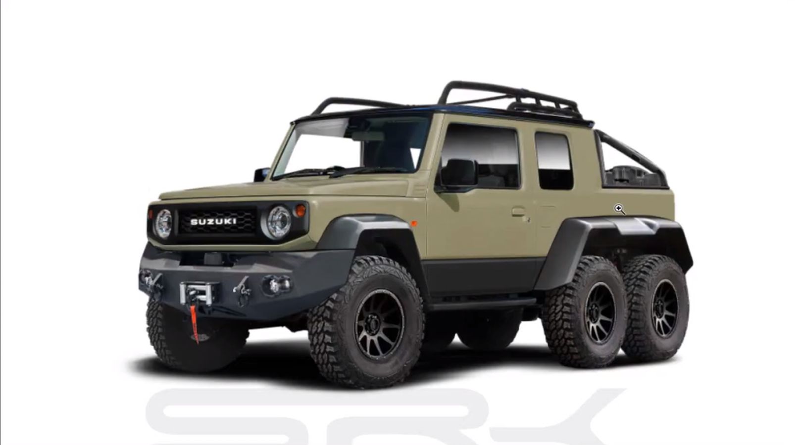 Suzuki Jimny verandert online in een 6x6 - AutoRAI.nl