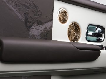 Op maat gemaakt Rolls Royce Phantom-interieur.