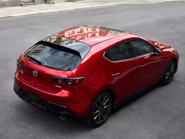 deze kleuren is de nieuwe Mazda 3 leverbaar -
