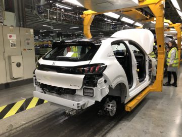 Peugeot 208 2019 - Trnava-fabriek Slowakije