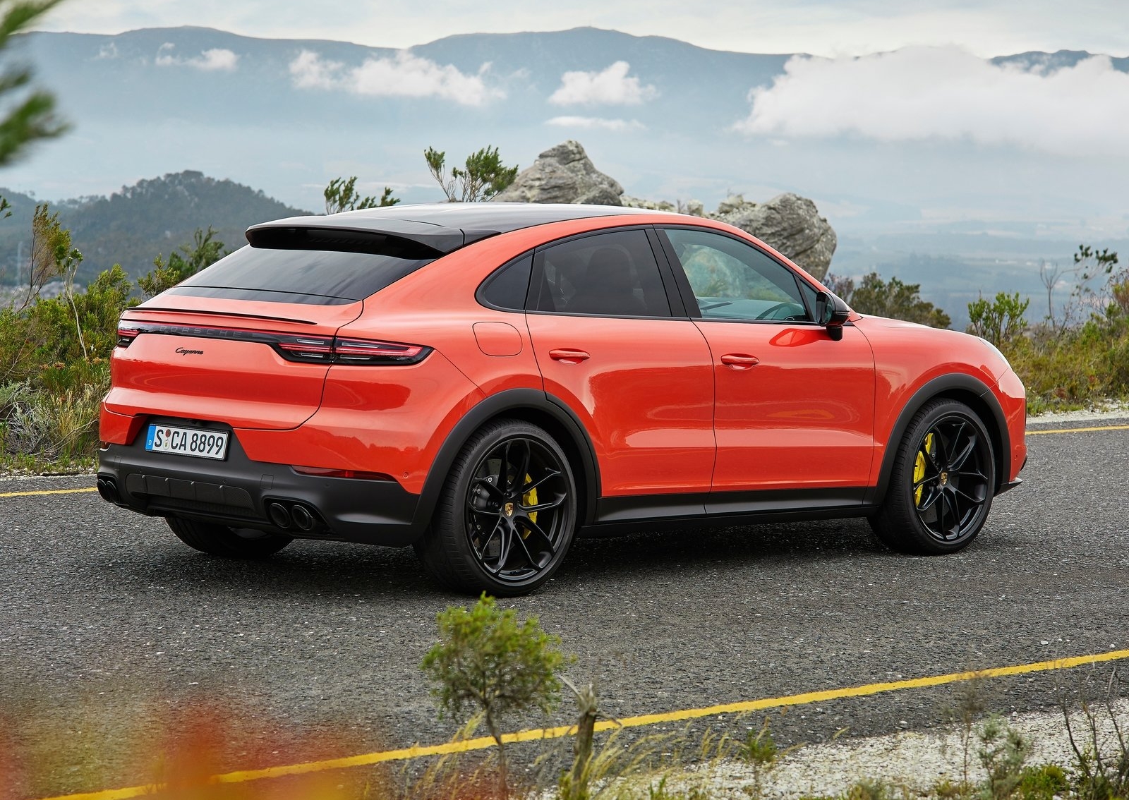 Porsche cayenne coupe габариты