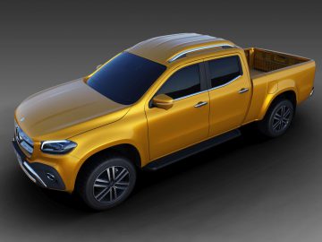 Verlengde Mercedes-Benz X-klasse pick-up