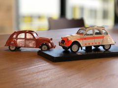 AutoRAI in Miniatuur Citroën 2CV