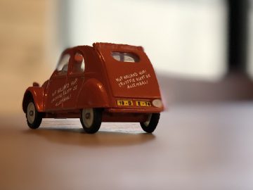 AutoRAI in Miniatuur Citroën 2CV