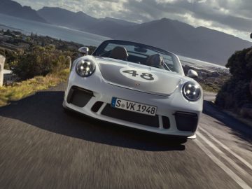 Porsche 911 Speedster met Heritage Design Pakket