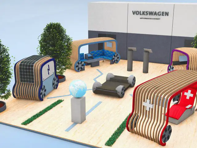 Volkswagen-standplaats.