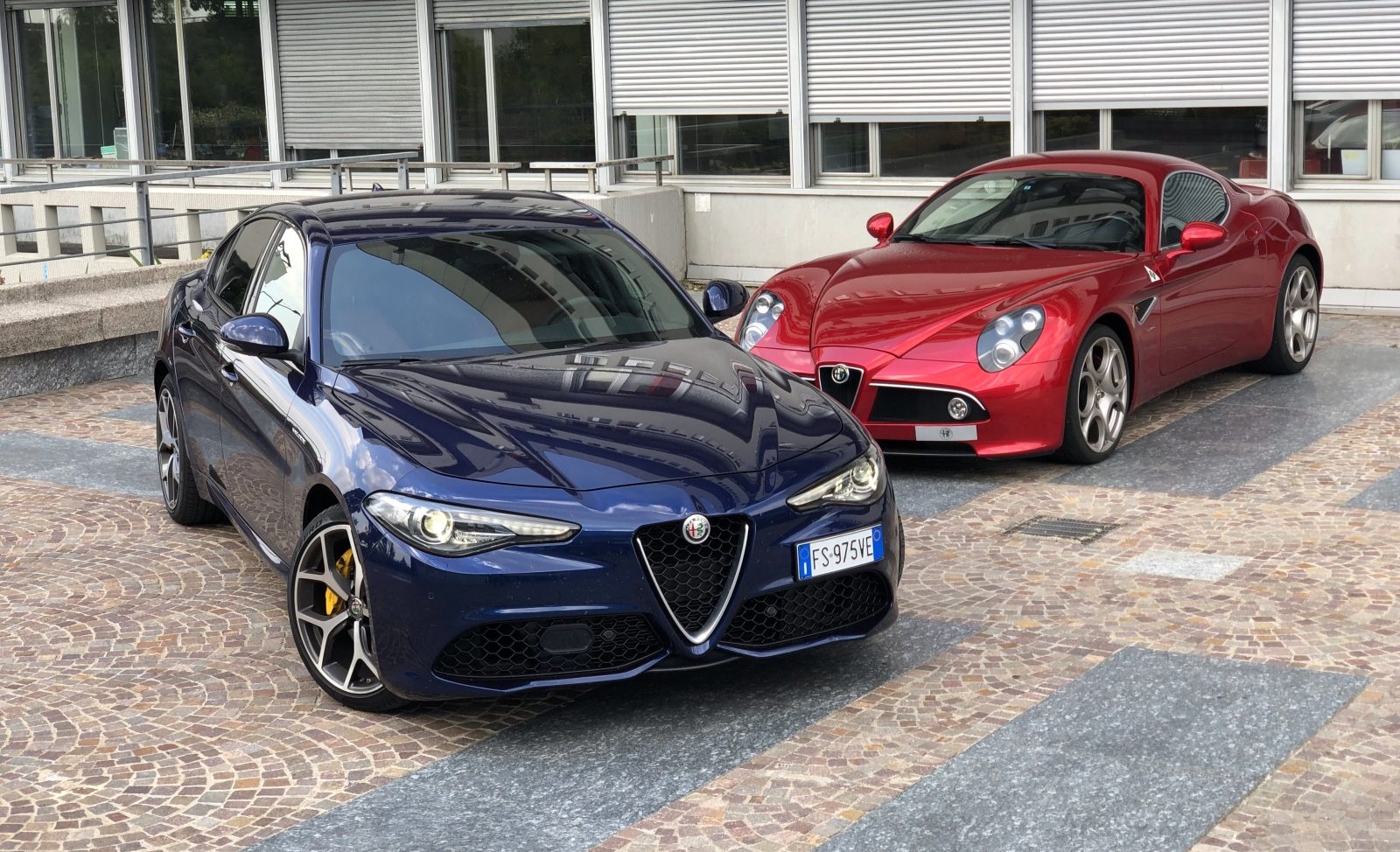 Alfa Romeo Giulia Veloce versus Alfa Romeo Giuseppe.