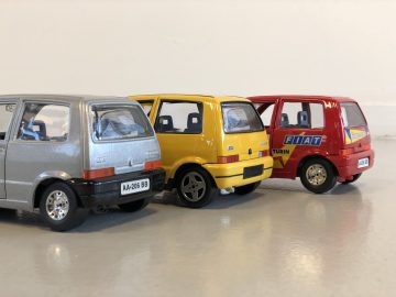 AutoRAI in Miniatuur: Bburago Fiat Cinquecento