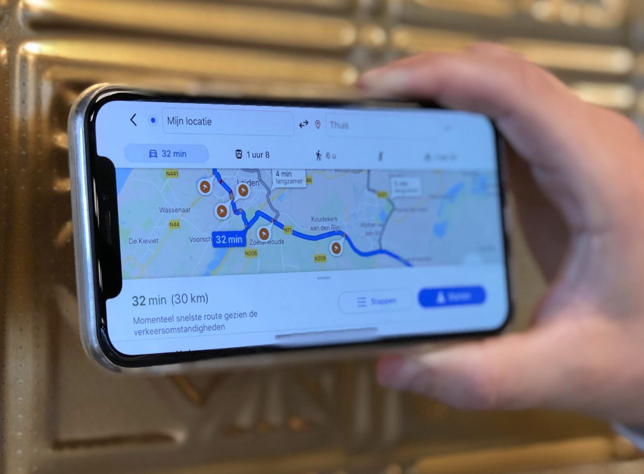 google maps flitscamera