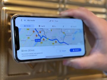 google maps flitscamera
