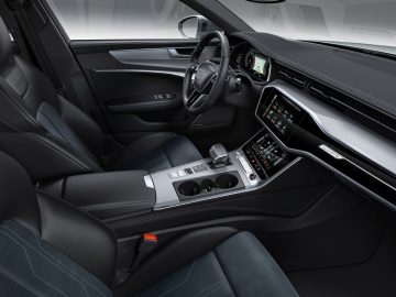 Het interieur van de Audi A4 uit 2020.