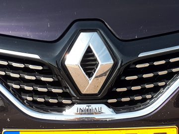 De grille van een Renault Captur.