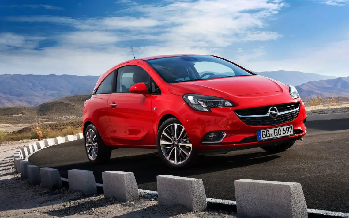 Opel Corsa - rood