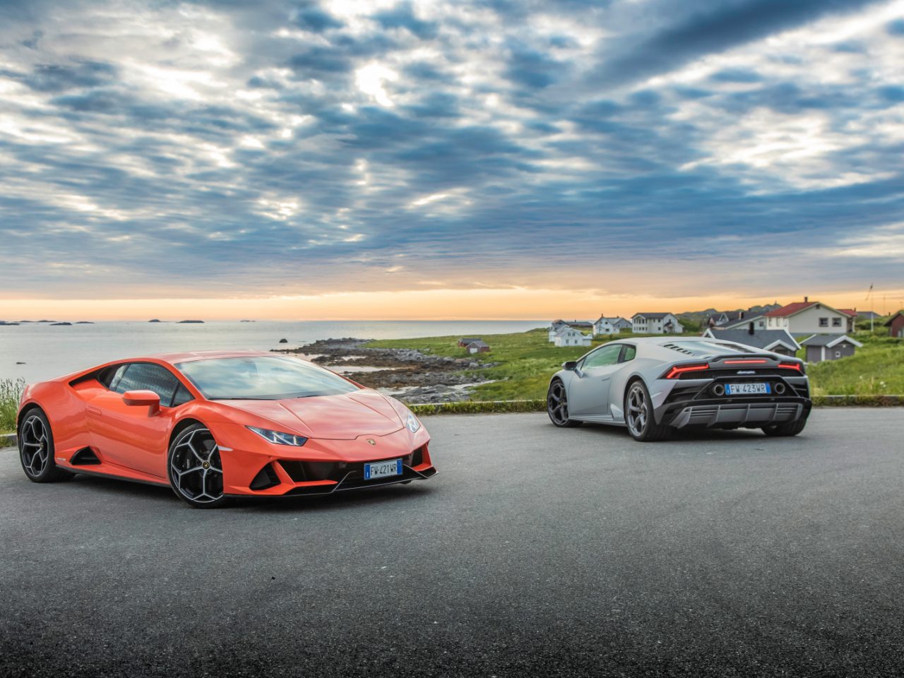 Lamborghini Huracan versus Lamborghini Huracan versus Lamborghini Huracan.