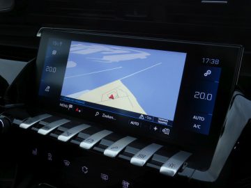 Peugeot 508 GPS-systeem.