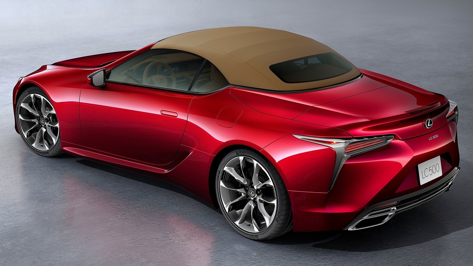 Lexus levert LC 500 Convertible in knallende kleuren