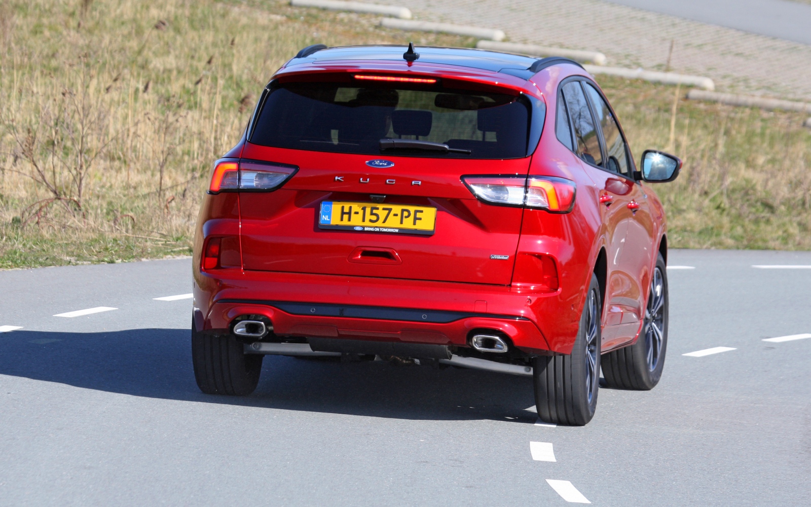 CUP Diffusor Ansatz für Ford KUGA DM2 ST Line Heckansatz Heckschürze Rear IN eBa