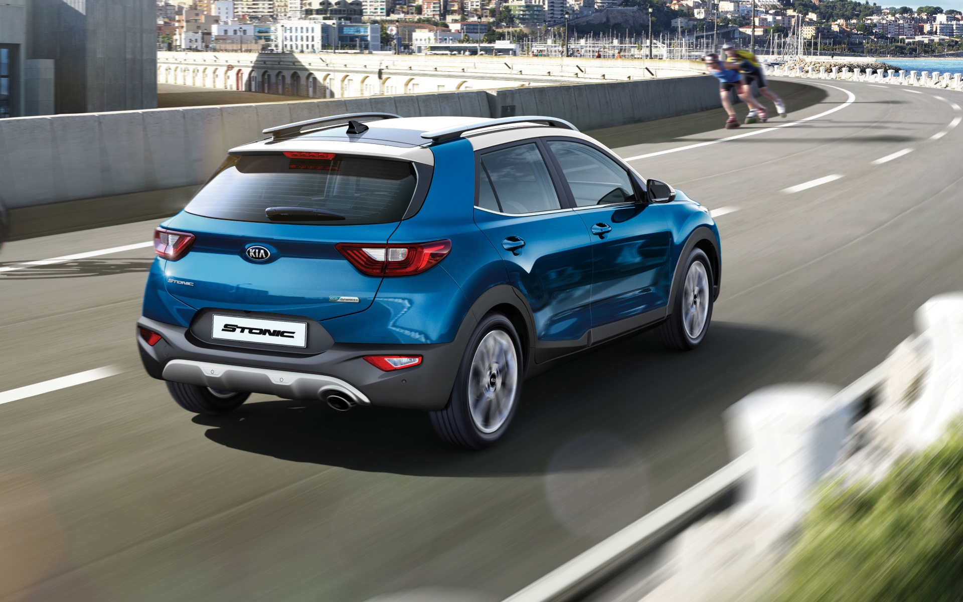 MTM SP-7542 precies passende vloermatten van velours voor Kia Stonic (ook Mild Hybrid) 09.2017