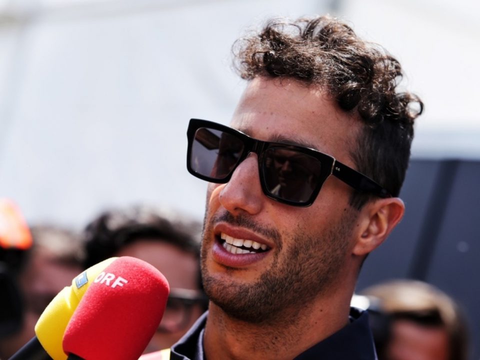 Heidi Berger de vriendin van Daniel Ricciardo