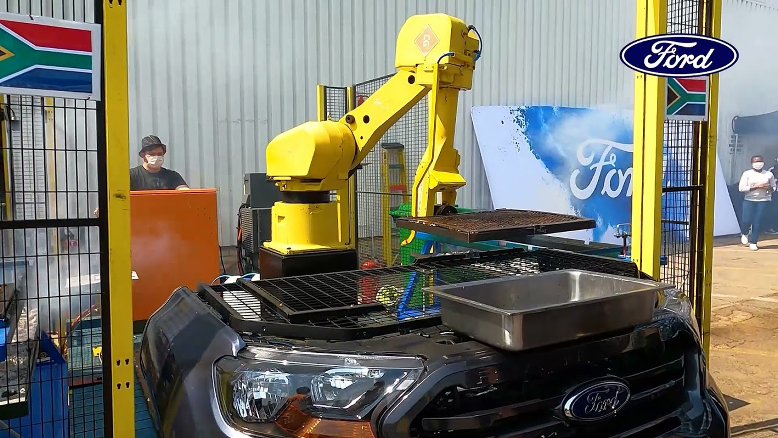 Deze Ford Ranger bakt 120 hamburgers in 10 minuten (VIDEO)