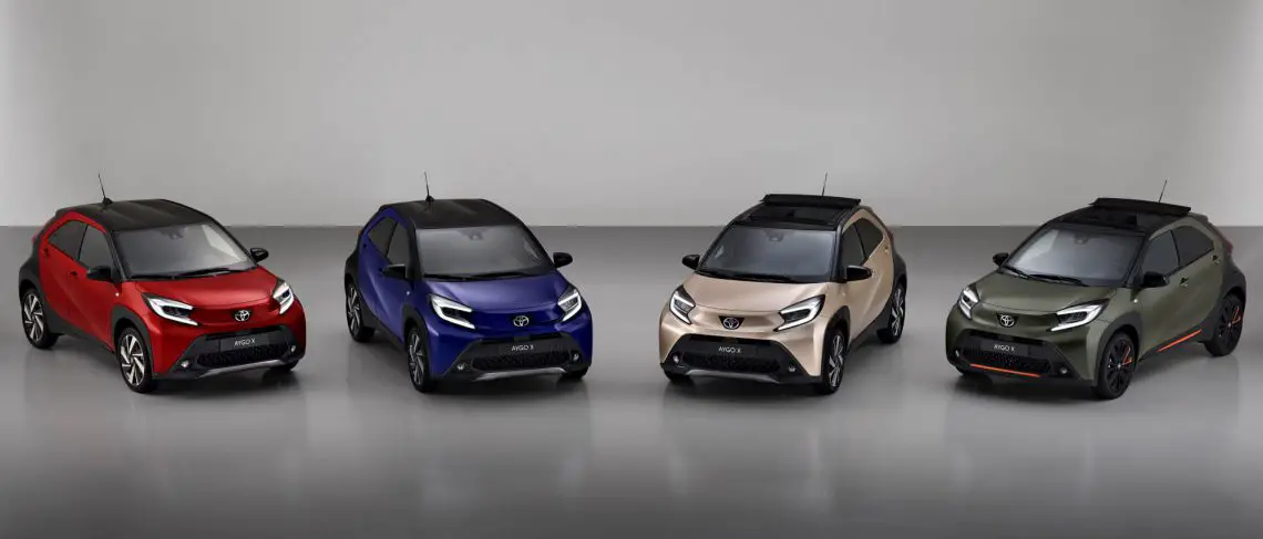Toyota Aygo X familie