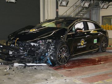 Mercedes EQS Crashtest Euro NCAP