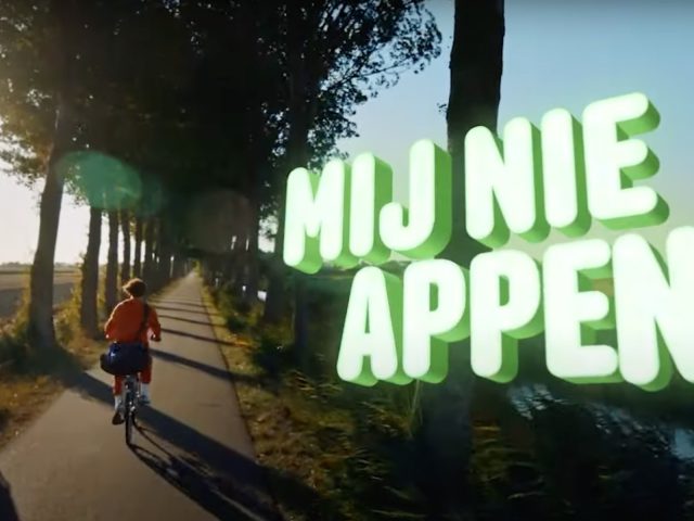 Mij nie appen - campagnebeeld