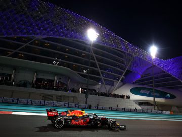 ABU DHABI, UNITED ARAB EMIRATES - DECEMBER 12: Max Verstappen of the Netherlands ...