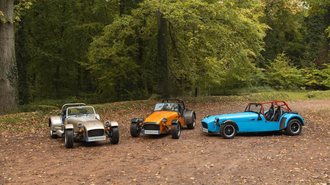 Caterham Seven 340 - Aufgebot