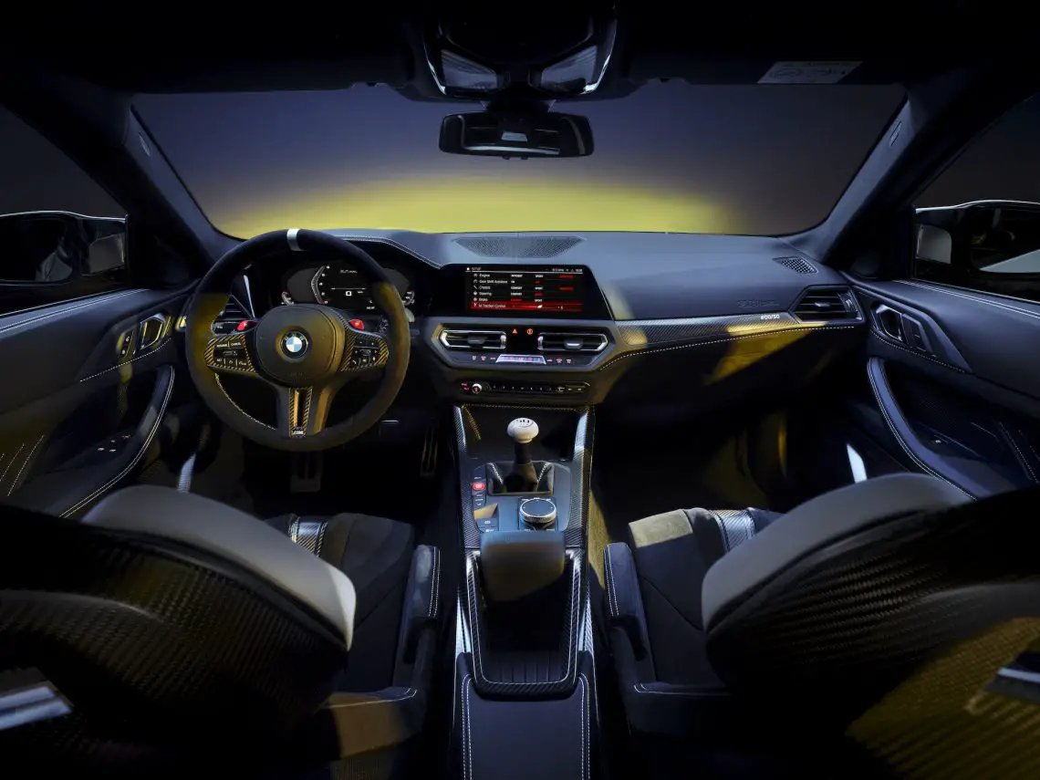 Interior del BMW 3.0 CSL