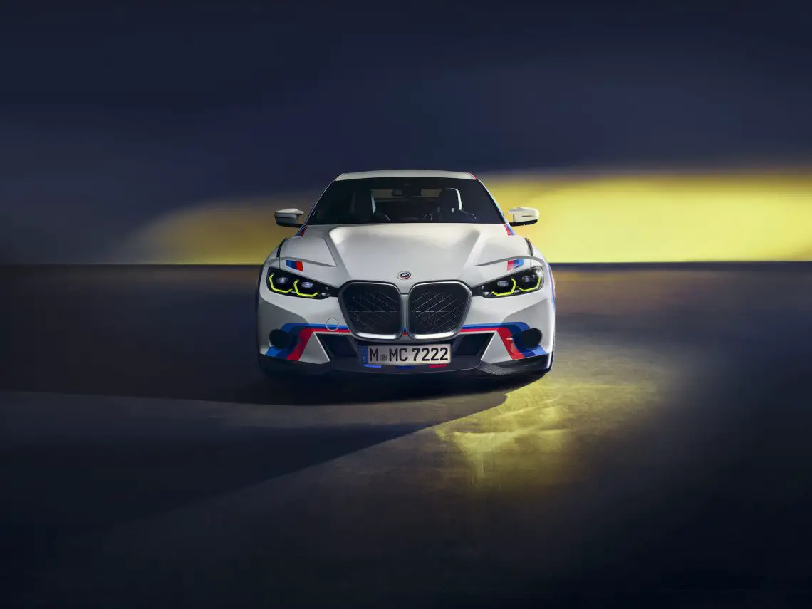 Vorderseite des BMW 3.0 CSL