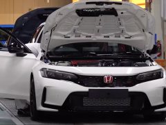 Honda Civic Type R productie