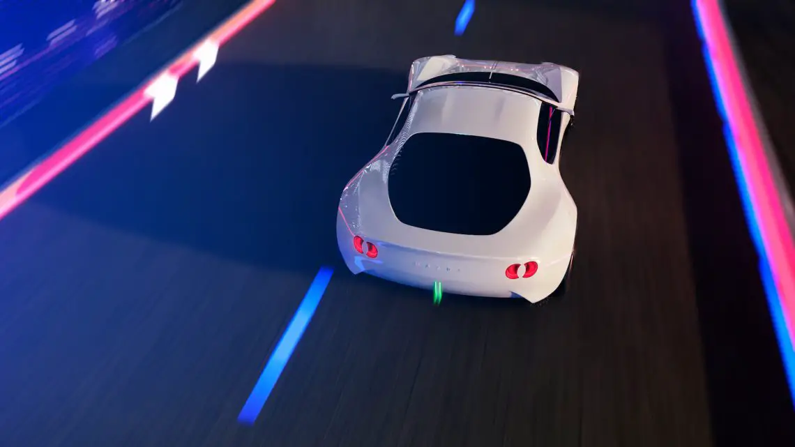 Mazda Vision Concept - achterkant