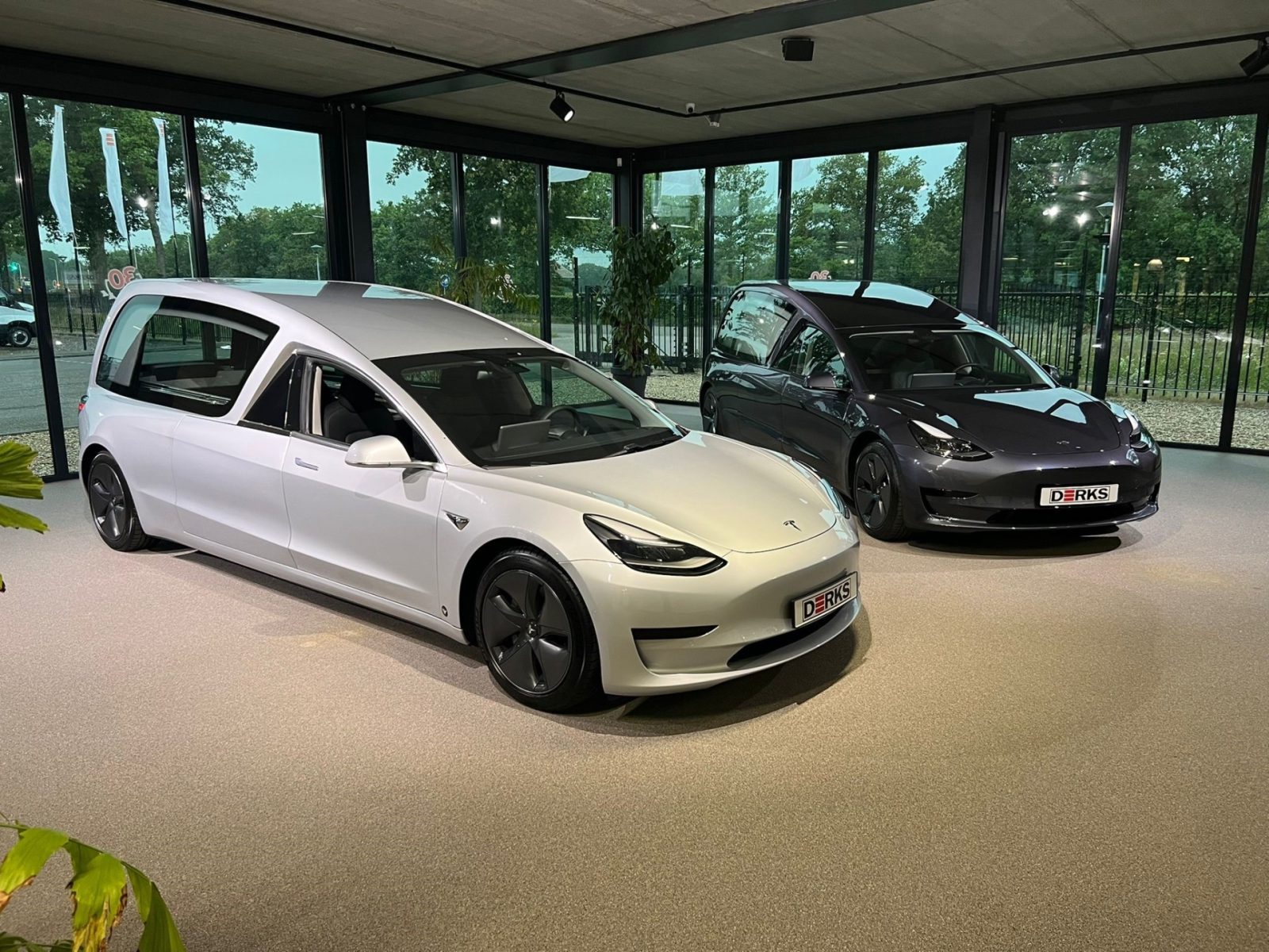 Tesla Model 3 rouwauto