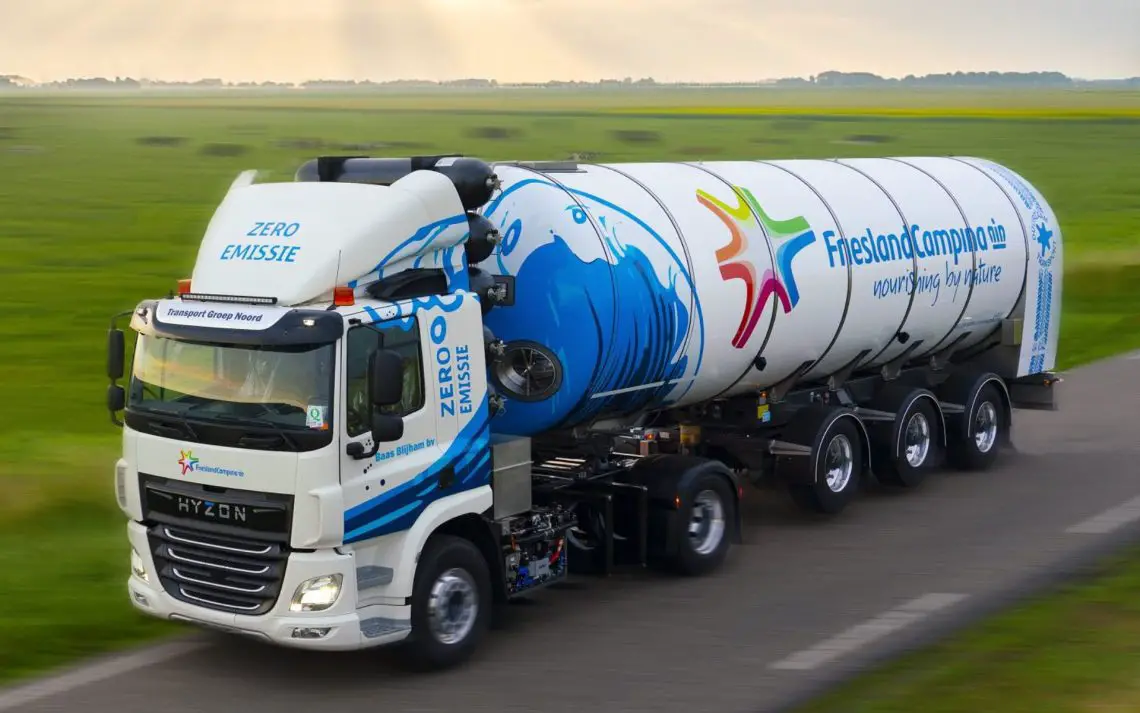 Hydrogen truck