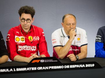 Mattia Binotto Fred Vasseur Formule 1